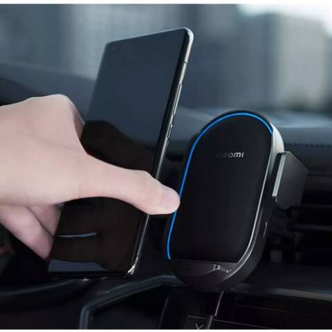 Держатель с беспроводной зарядкой Xiaomi Wireless Car Charger Pro 50W Max (WCJ05ZM) Black (Черный)
