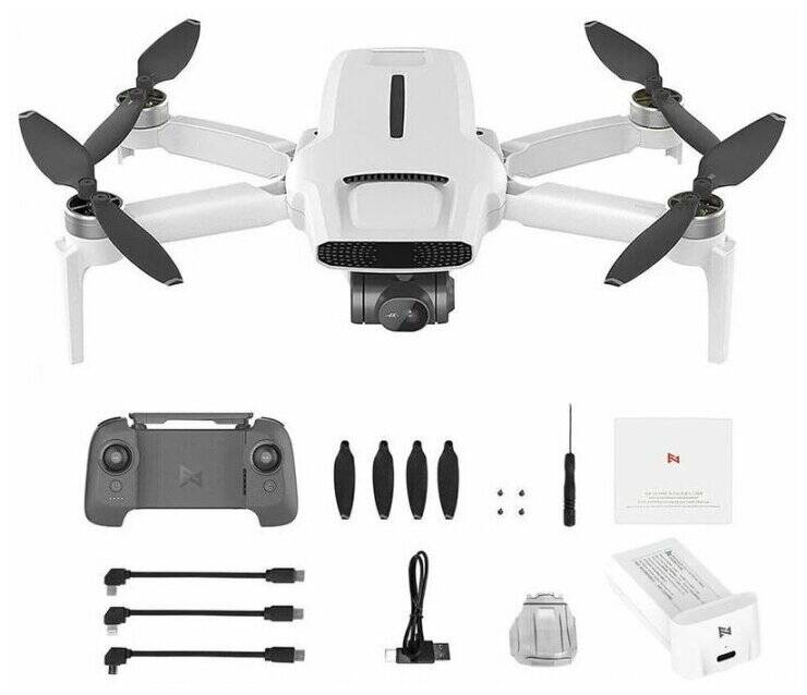 Квадрокоптер Xiaomi FIMI X8 Mini V2 (FMWRJ04A7) White (Белый)