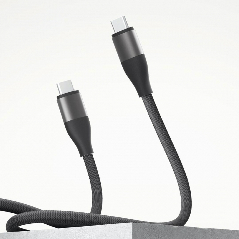 Кабель плетеный Xiaomi Type-C to Type-C Cable 6A 1m (XMAC1CSY) (BHR7945CN) Кабель плетеный Xiaomi Type-C to Type-C Cable 6A 1m (XMAC1CSY) (BHR7945CN)