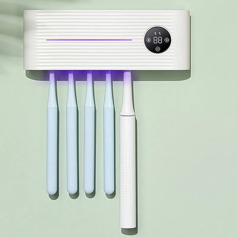 Дезинфицирующий держатель для зубных щеток Xiaomi Lofans M01 White (Белый)