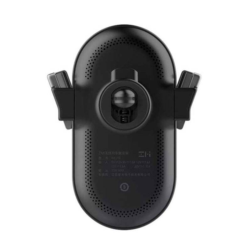 Держатель с беспроводной зарядкой ZMI Wireless Charger Car Holder Kit Edition 20W Black (Черный) Держатель с беспроводной зарядкой ZMI Wireless Charger Car Holder Kit Edition 20W Black (Черный)