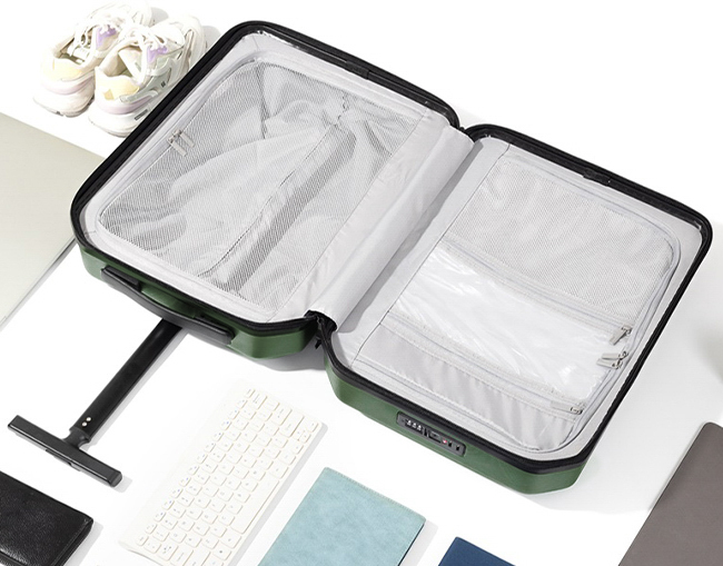 Чемодан Tanjiezhe Fashionable Lightweight 20" (YG018-5) Green (Зеленый) Чемодан Tanjiezhe Fashionable Lightweight 20" (YG018-5) Green (Зеленый)