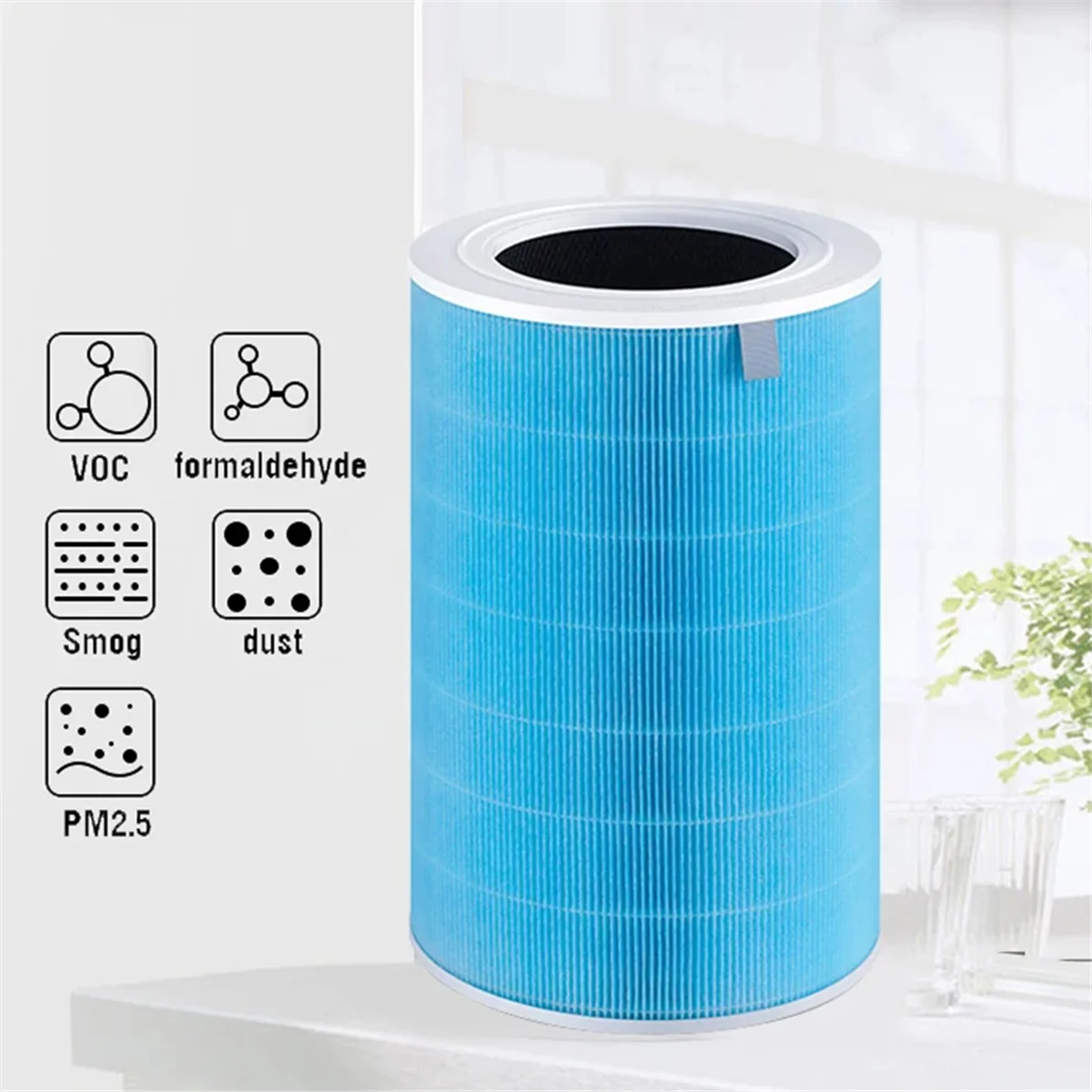 Фильтр Beheart для очистителя воздуха Xiaomi Mi Air Purifier 4 Lite Blue (Синий) Фильтр Beheart для очистителя воздуха Xiaomi Mi Air Purifier 4 Lite Blue (Синий)