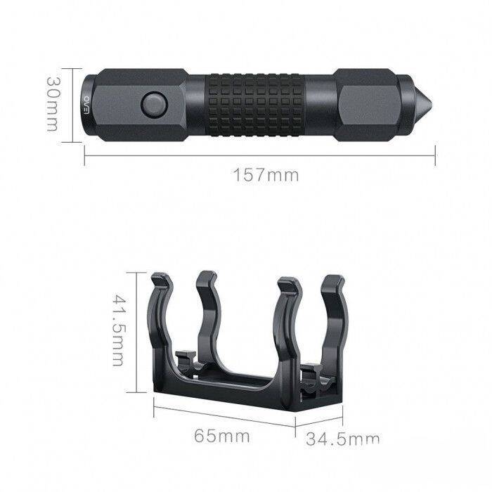 Фонарь для автомобиля 3 в 1 Xiaomi LEAO Portable CREE XP Black (Черный)