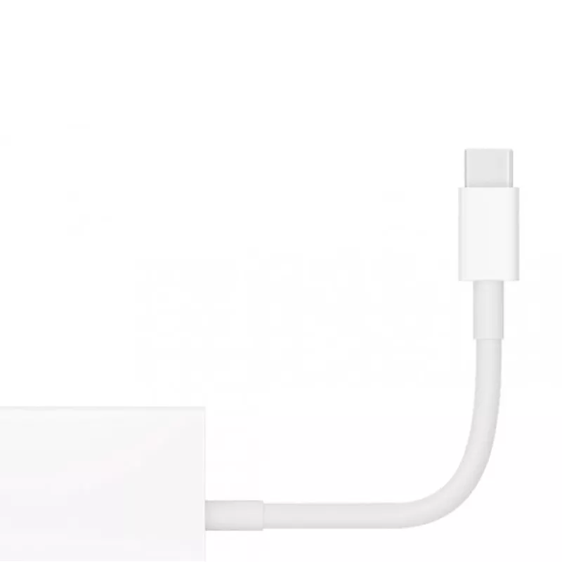 Адаптер Xiaomi с Type-C Display Port Converter (ZJQ02TM) White (Белый) Адаптер Xiaomi с Type-C Display Port Converter (ZJQ02TM) White (Белый)