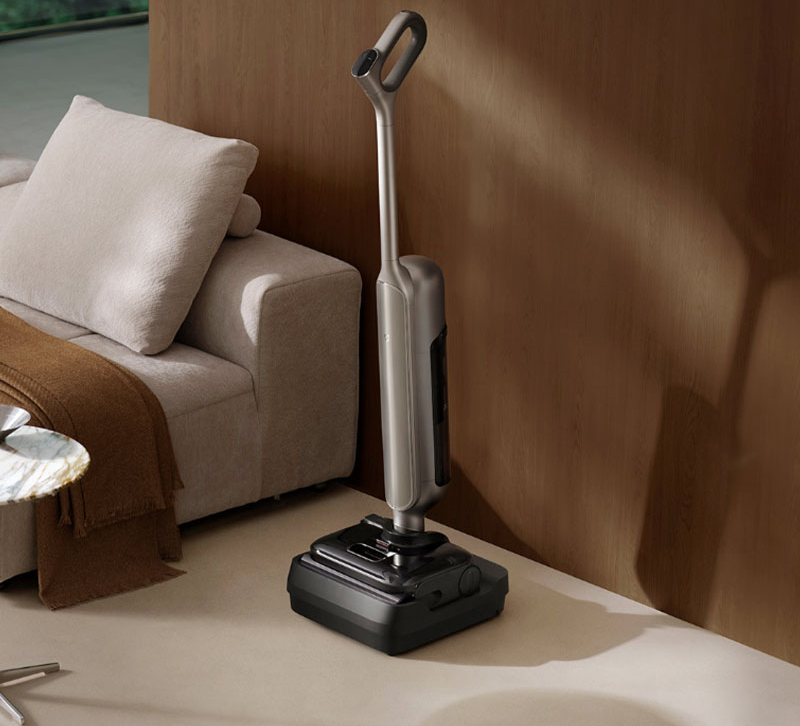 Беспроводная электрошвабра Xiaomi Mijia wireless Floor Washing Machine 4 Max (E302+E302-JZ) Gray (Серый)