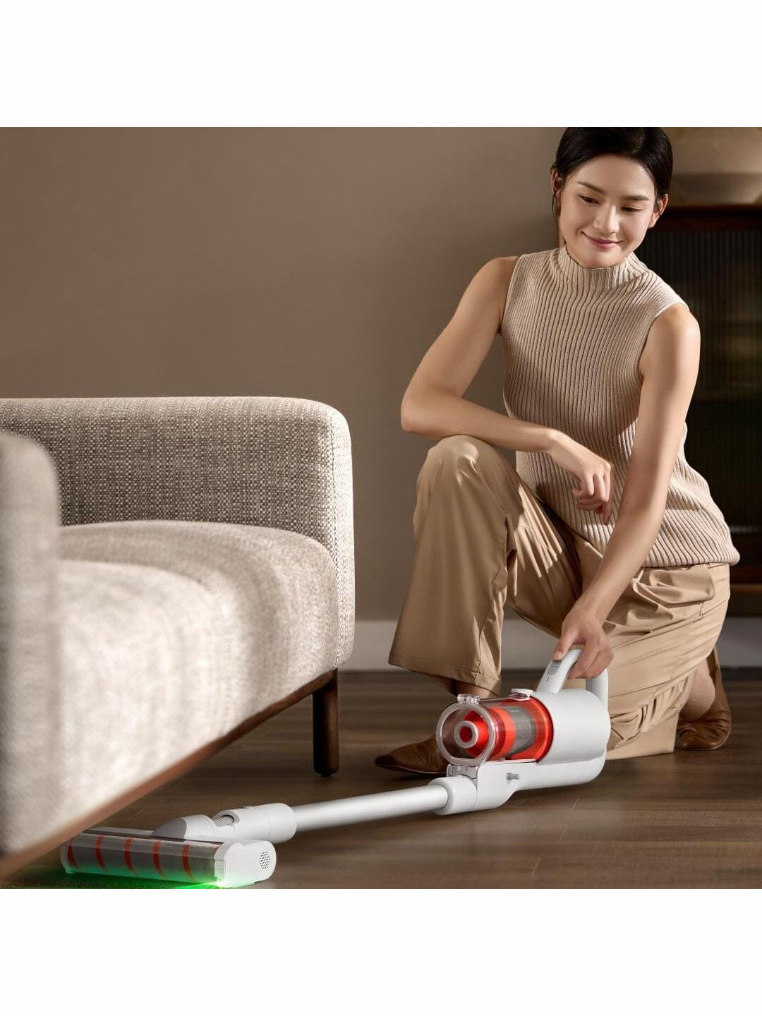 Беспроводной пылесос Xiaomi Mijia Wireless Vacuum Cleaner 3C (D208) White (Белый) CN