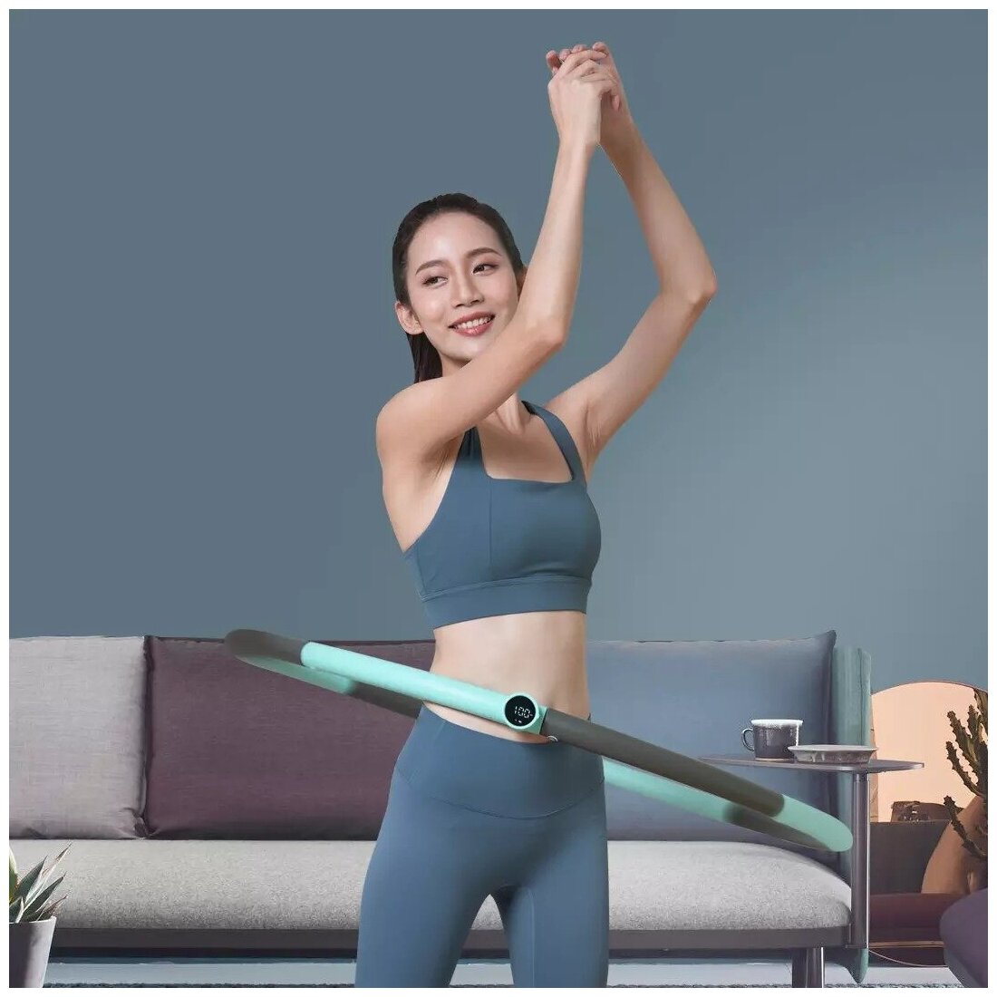 Умный складной обруч Xiaomi Move It Smart Thin Waist Hula Hoop Gray (Серый) Умный складной обруч Xiaomi Move It Smart Thin Waist Hula Hoop Gray (Серый)
