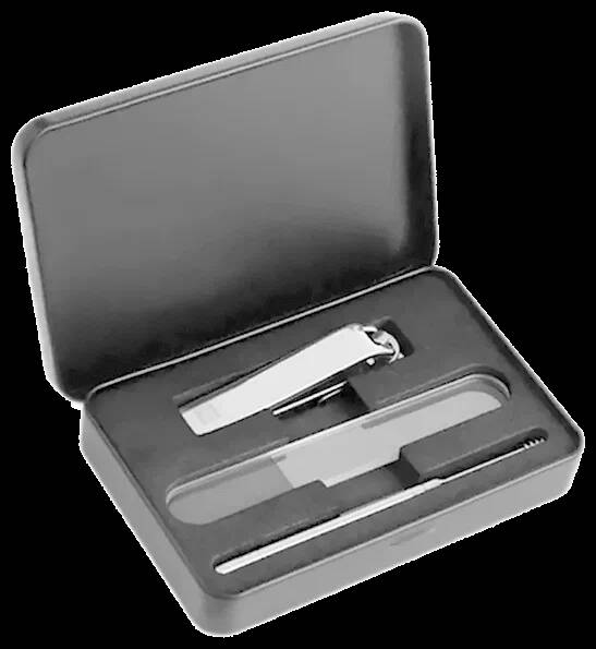 Маникюрный набор HuoHou Fire Splash Nail Clippers Set 4 (4 предмета) (HU0210) Black (Черный)