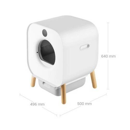 Умный туалет для кошек Xiaomi Xiaowan Intellient Automatic Cat Toilet (XMLB01MG) White (Белый)