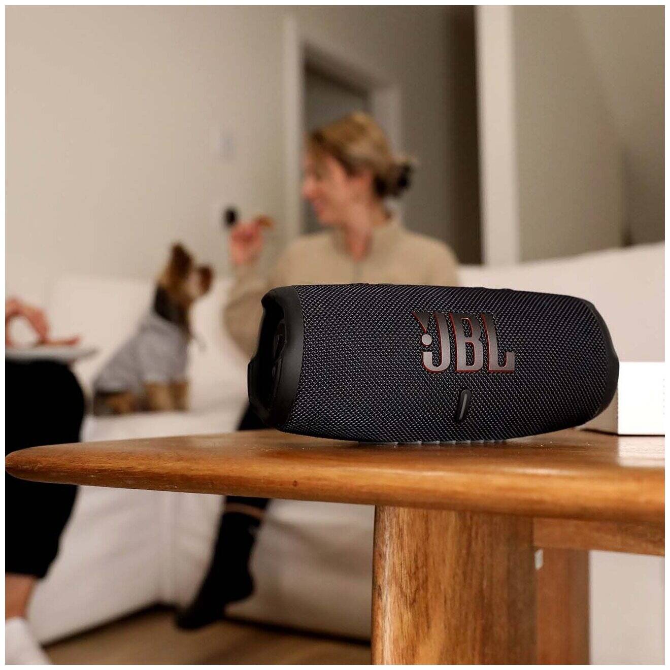 Колонка портативная JBL Charge 5 Black (Черный) Global Version