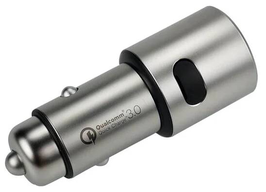 Автомобильное зарядное устройство Xiaomi Mijia Car Charger QC 3.0 (CZCDQ02ZM) Silver (Серебристый) Автомобильное зарядное устройство Xiaomi Mijia Car Charger QC 3.0 (CZCDQ02ZM) Silver (Серебристый)