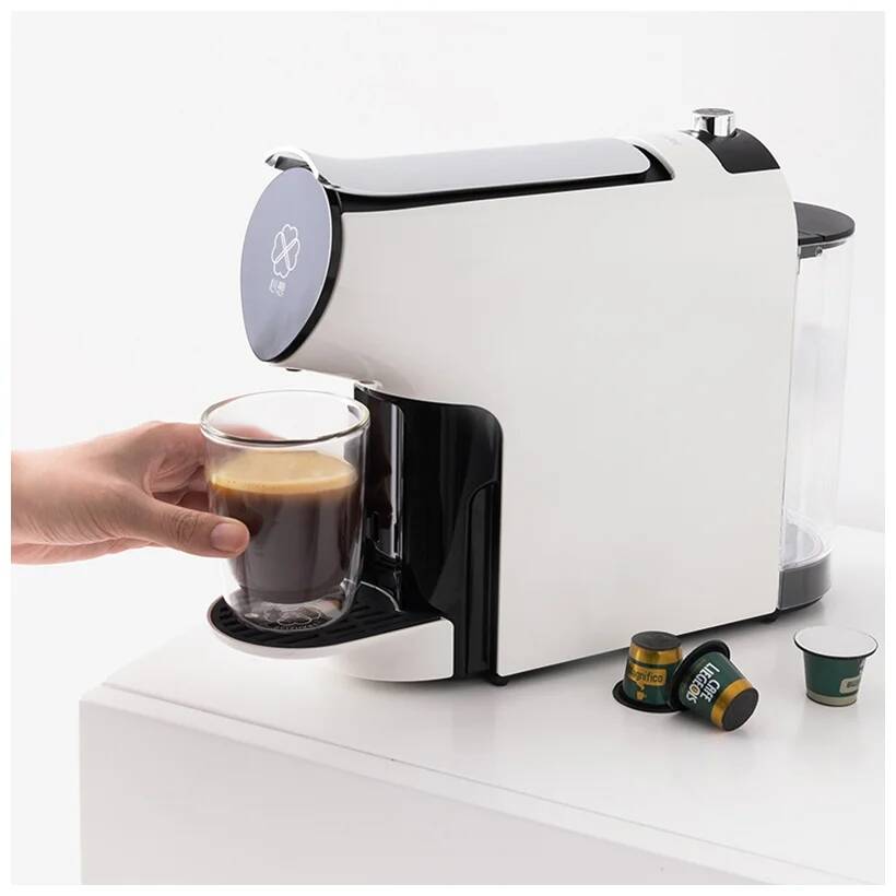 Кофемашина капсульная Scishare Smart Capsule Coffee Machine (S1102) White (Белый)