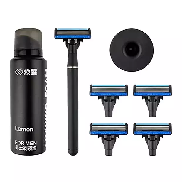 Набор для бритья Xiaomi Mijia Lemon Razor H600-8 Black (Черный)