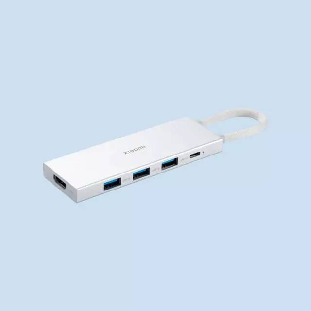 Док-станция Xiaomi 5 в 1 с USB Type-C USB3.0 HDMI 4K PD100W (XMDS05YM) Silver (Серебристый) Док-станция Xiaomi 5 в 1 с USB Type-C USB3.0 HDMI 4K PD100W (XMDS05YM) Silver (Серебристый)