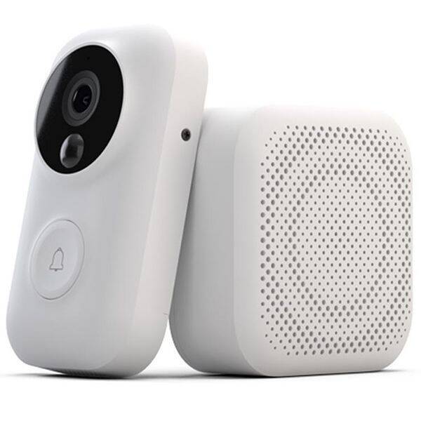 Умный дверной звонок и динамик Xiaomi Mijia Zero Intelligent Video Doorbell Set (FJ01MLTZ) White (Белый)