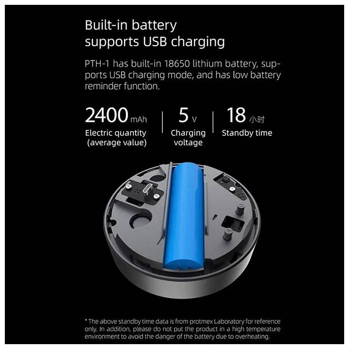 Анализатор качества воздуха Xiaomi Air Quality Monitor PTH-1 Pollution Formaldehyde Sensor Black (Черный)