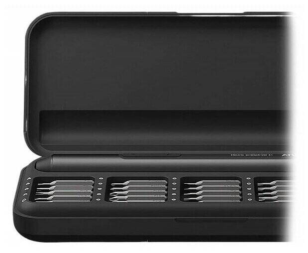 Аккумуляторная отвертка DUKA E1 Electric Precisoon Screwdriver Set 25 in 1 Black (Черный)