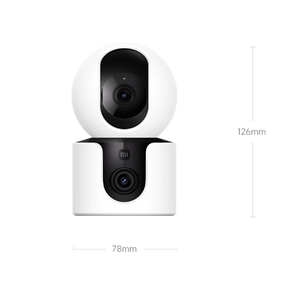 IP камера Xiaomi Mijia Smart С300 (две камеры) White (Белый)