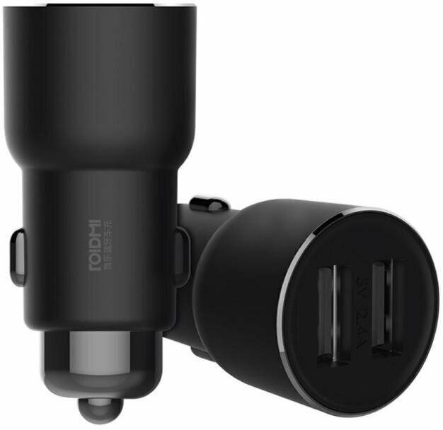 Автомобильное зарядное устройство Roidmi 3S 2USB 3.4A с FM-трансмитером (BFQ04RM) Black (Черный) Автомобильное зарядное устройство Roidmi 3S 2USB 3.4A с FM-трансмитером (BFQ04RM) Black (Черный)