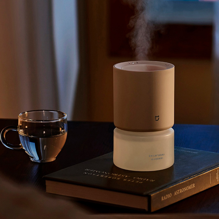 Аромадиффузор Xiaomi Mijia Smart Aroma Diffuser Set Beige - Gray (Бежево-серый) CN