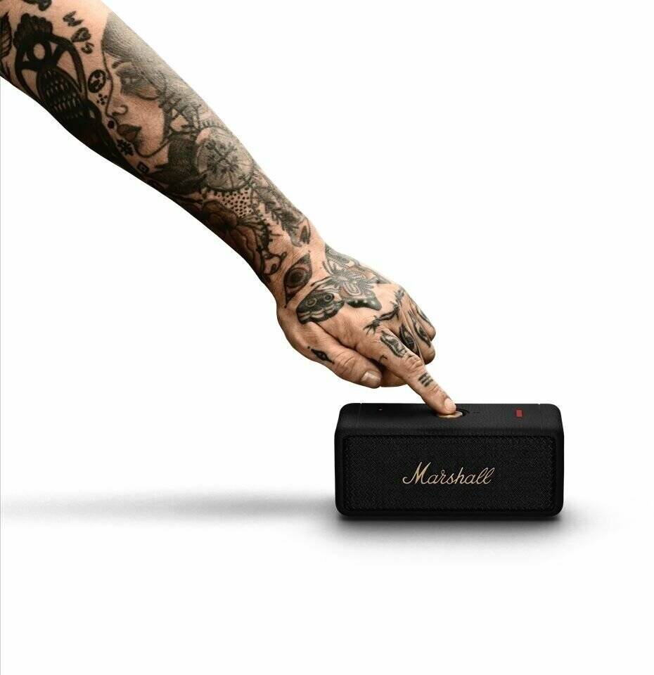 Колонка портативная Marshall EMBERTON II Bluetooth Speaker Black (Черный) Global Version