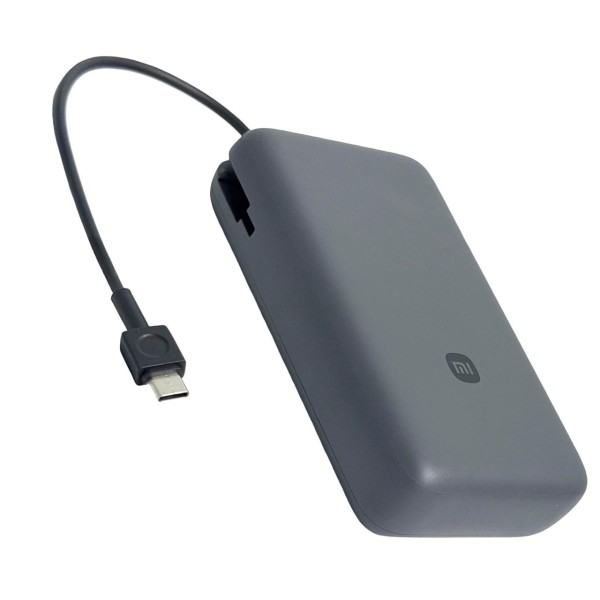 Внешний аккумулятор Xiaomi Mi Power Bank With Cable USB-C Fast Charging 20000mAh (PB2033) Dark Gray (Темно-серый) CN
