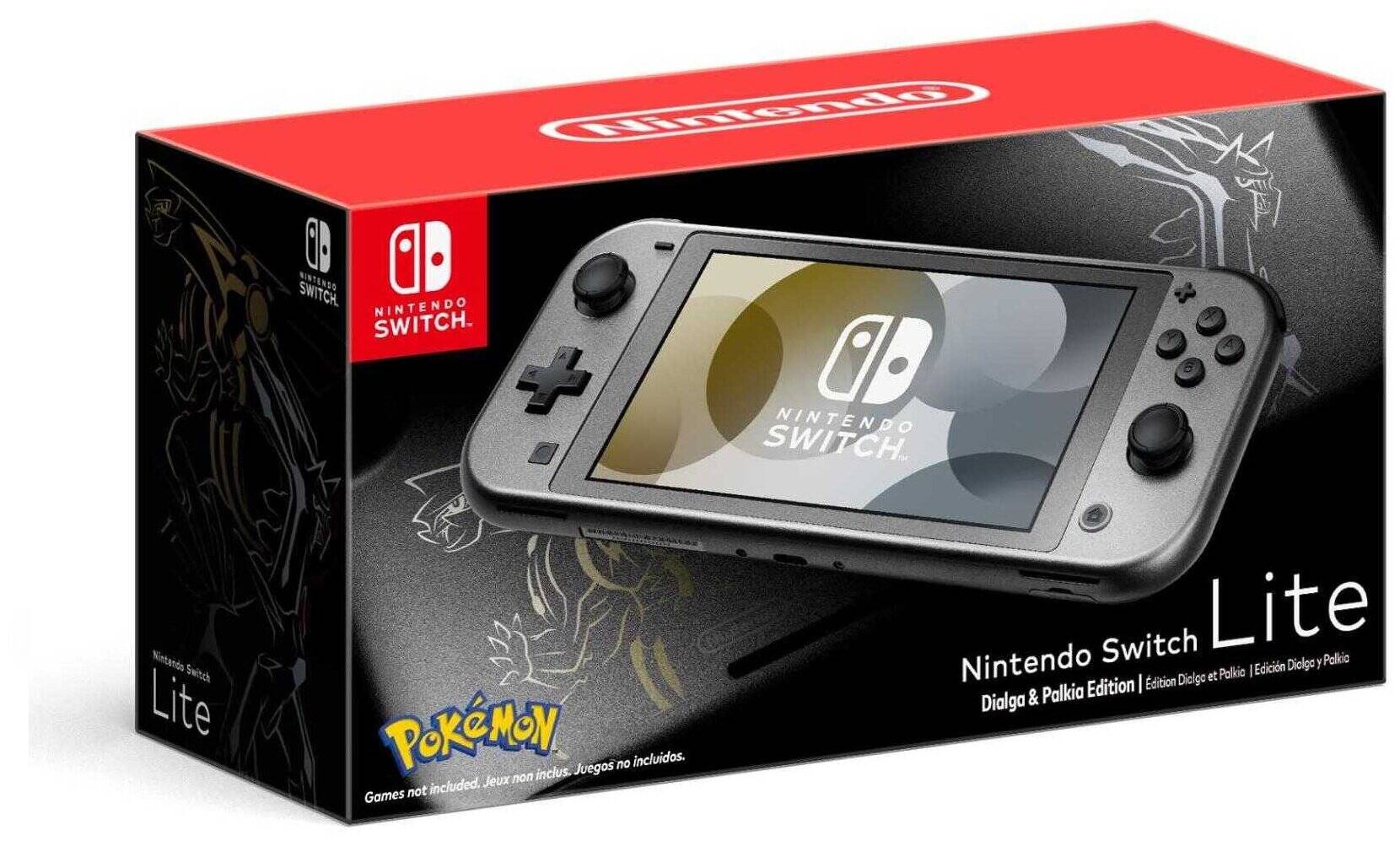 Игровая консоль Nintendo Switch Lite - Dialga & Palkia Edition