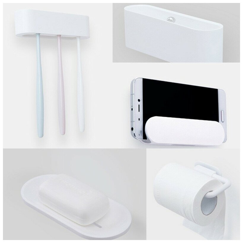 Набор аксессуаров для ванной Xiaomi Bathroom Tools 4 IN 1 (HLWYWJT03) Набор аксессуаров для ванной Xiaomi Bathroom Tools 4 IN 1 (HLWYWJT03)