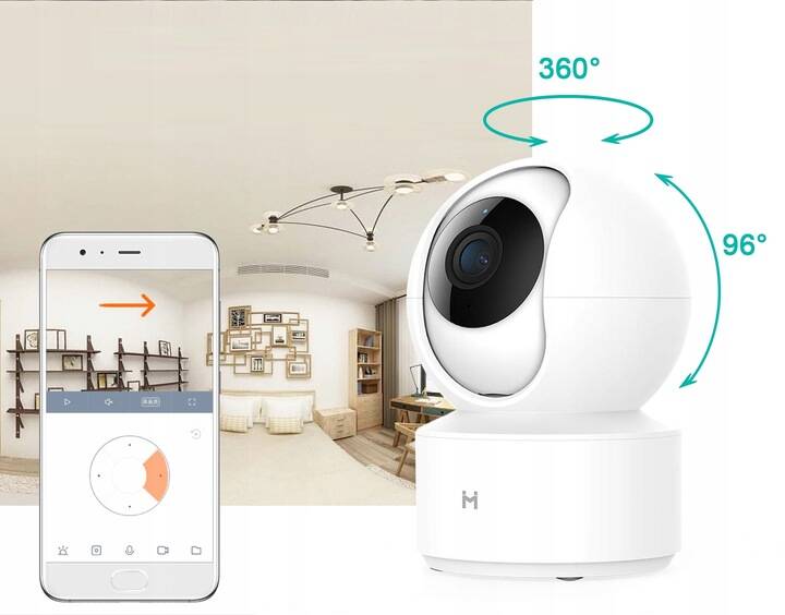 IP камера Xiaomi IMILAB Home Security Camera Basic (CMSXJ16A) White (Белый)