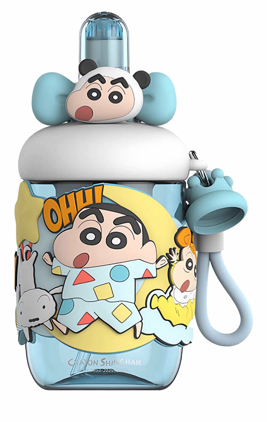 Бутылка для воды Crayon Shin-chan Tritan Space Cup 650ml (LX-4174) Бутылка для воды Crayon Shin-chan Tritan Space Cup 650ml (LX-4174)