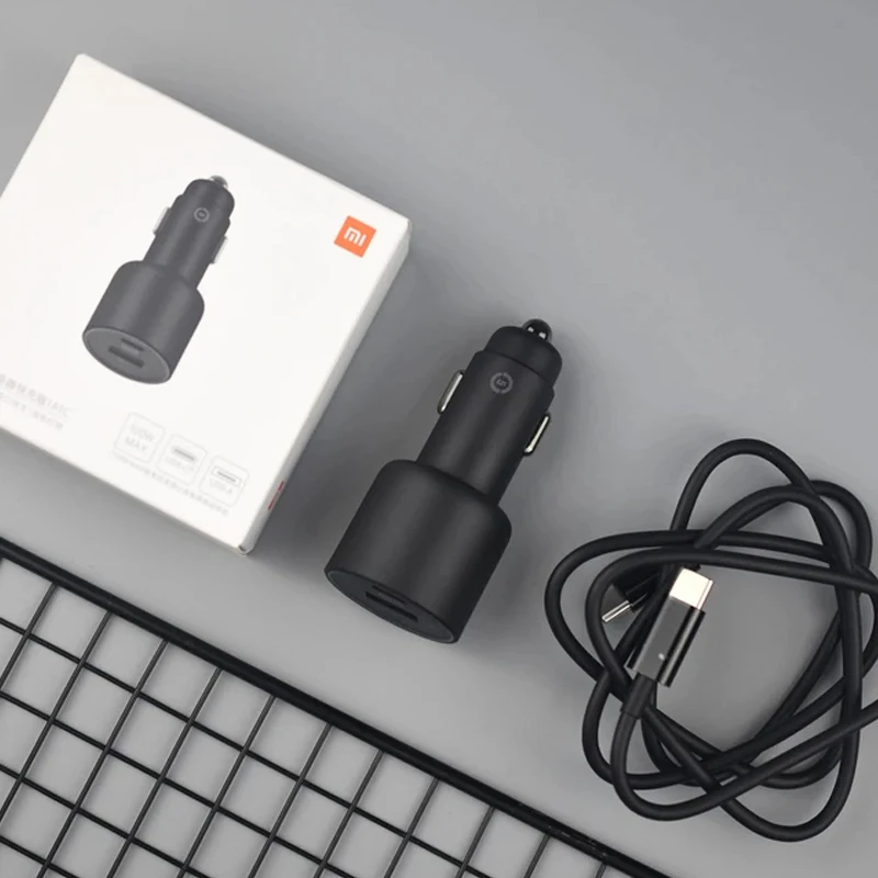 Автомобильное зарядное устройство Xiaomi Car Charger 1A1C 67W (USB-A + Type-C) Black (Черный)