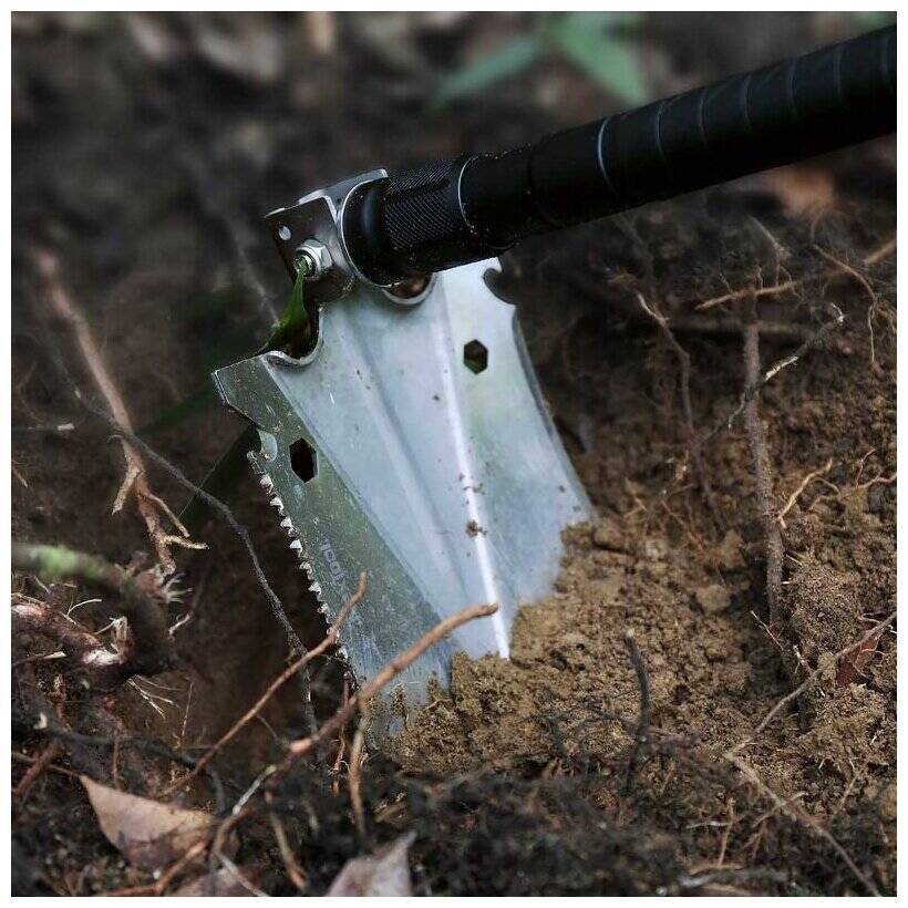 Лопата многофункциональная NexTool Shovel NE0114 (100 cm) Black (Черный)