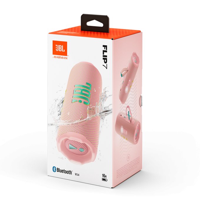 Колонка портативная JBL Flip 7 Pink (Розовый)