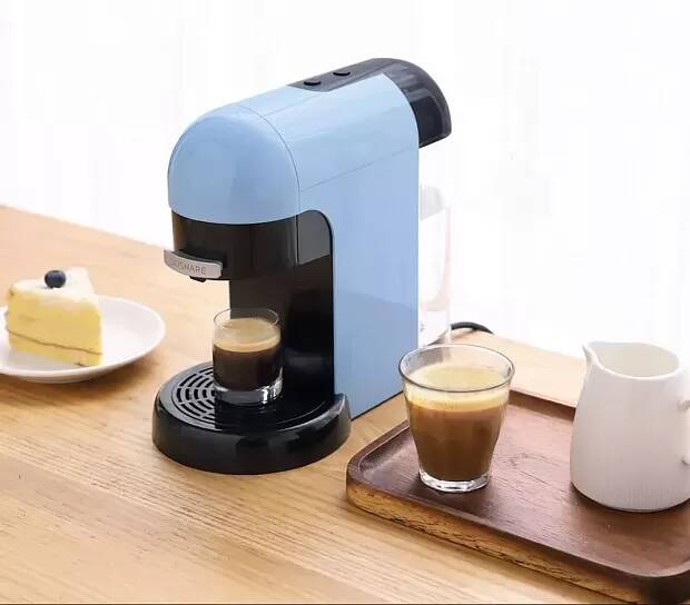 Кофемашина рожковая Scishare Espresso (S1801) Blue (Синий) Кофемашина рожковая Scishare Espresso (S1801) Blue (Синий)