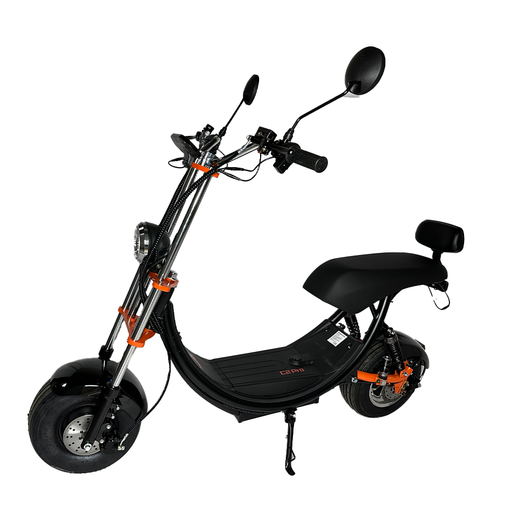 Электроскутер Kugoo Kirin С2 Pro Black (Черный)