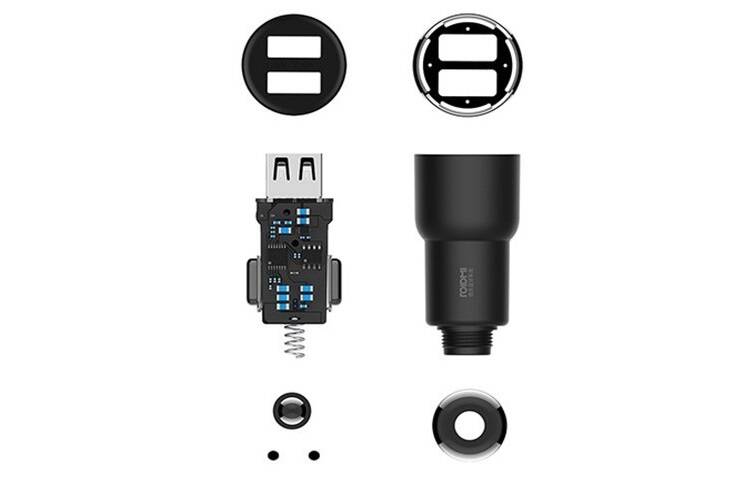 Автомобильное зарядное устройство Roidmi 3S 2USB 3.4A с FM-трансмитером (BFQ04RM) Black (Черный) Автомобильное зарядное устройство Roidmi 3S 2USB 3.4A с FM-трансмитером (BFQ04RM) Black (Черный)