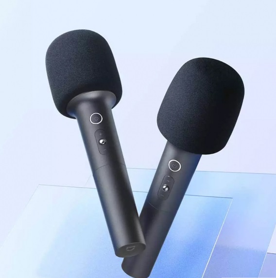 Караоке-микрофон Xiaomi Mijia K Song Microphone Large Screen Version (2 шт.) Black (Черный) CN