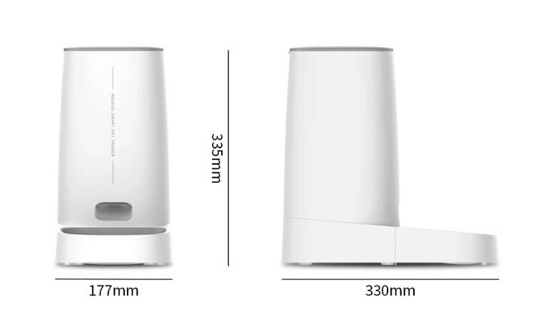 Автокормушка для животных Xiaomi Rojeco 4L Automatic Pet Feeder WIFI Version Single Bowl White (Белый)