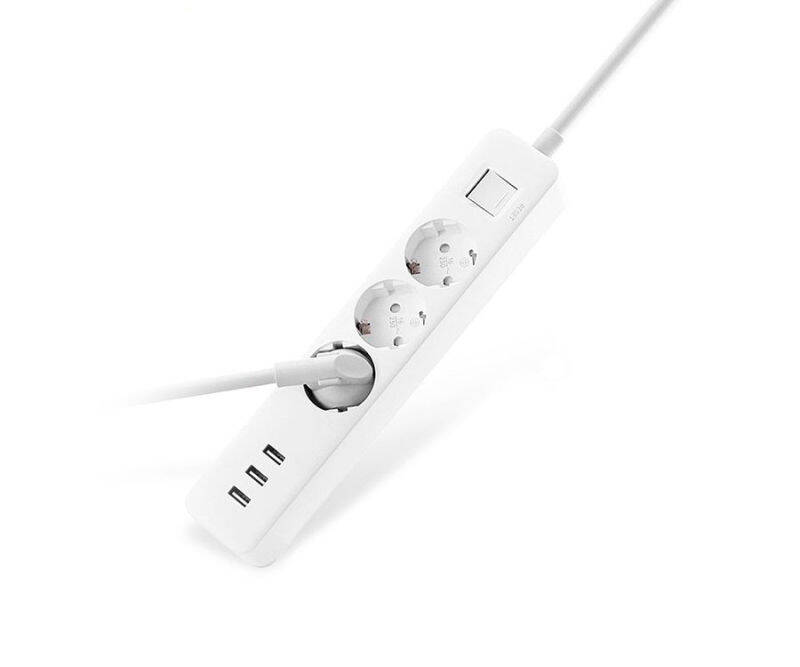Удлинитель Xiaomi Power Strip 3 (XMCXB04QM) 1.4 м White (Белый)