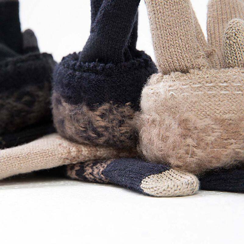 Перчатки для сенсорных экранов Xiaomi FO Touch Wool Gloves Beige (Бежевый) Перчатки для сенсорных экранов Xiaomi FO Touch Wool Gloves Beige (Бежевый)