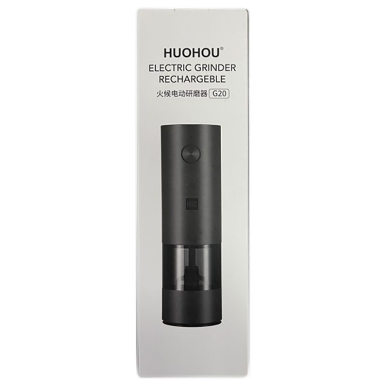 Электрическая мельница HUOHOU Electric Grinder Rechargeable G20 Black (Черный) CN