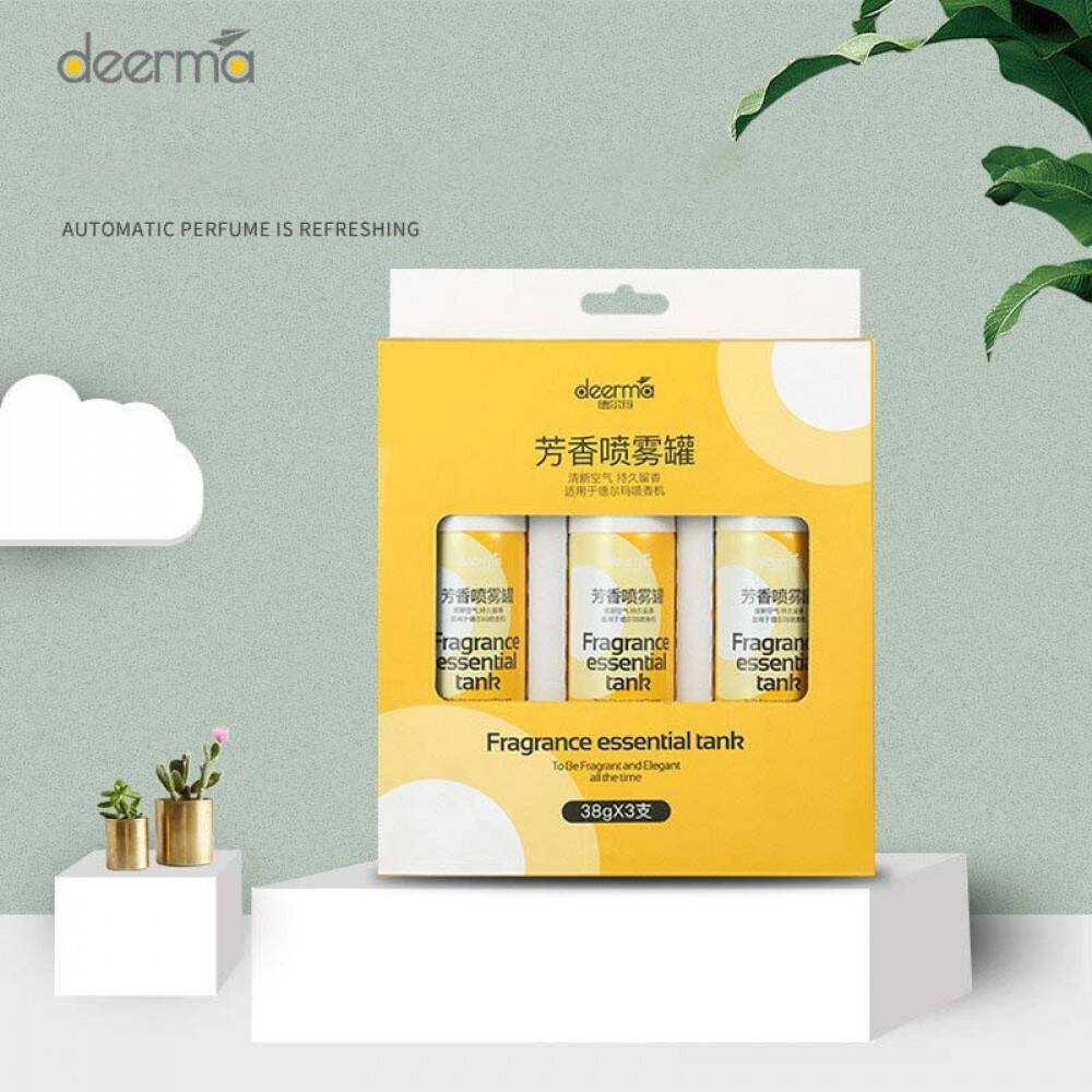 Баллоны для освежителя воздуха Deerma Automatic Aerosol Dispense DEM-HC777 (3 шт)