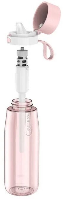 Бутылка-фильтр для фитнеса Philips AWP2731PKR/58, 0.66л Pink (Розовый) Бутылка-фильтр для фитнеса Philips AWP2731PKR/58, 0.66л Pink (Розовый)
