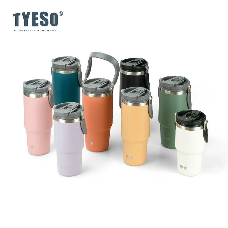 Термос TYESO TS-8828 900ml Black (Черный)