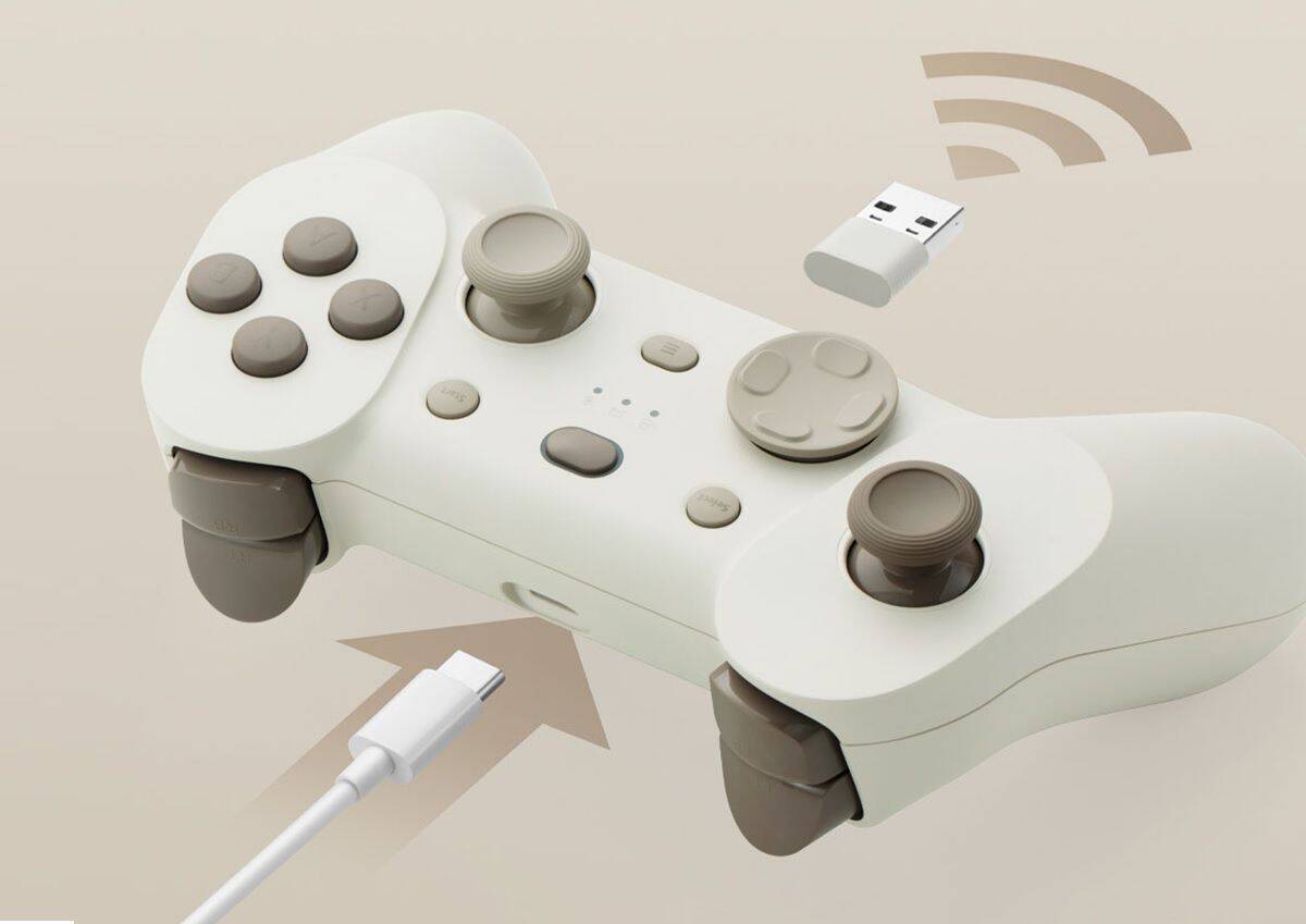 Геймпад беспроводной Xiaomi Game Controller (XMG20SYM) Beige (Бежевый) Геймпад беспроводной Xiaomi Game Controller (XMG20SYM) Beige (Бежевый)