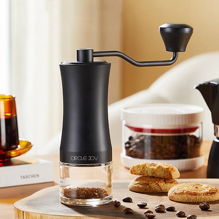 Кофемолка ручная Circle Joy Hand Coffee Grinder (CJ-CF17-B) Black (Черный) Кофемолка ручная Circle Joy Hand Coffee Grinder (CJ-CF17-B) Black (Черный)