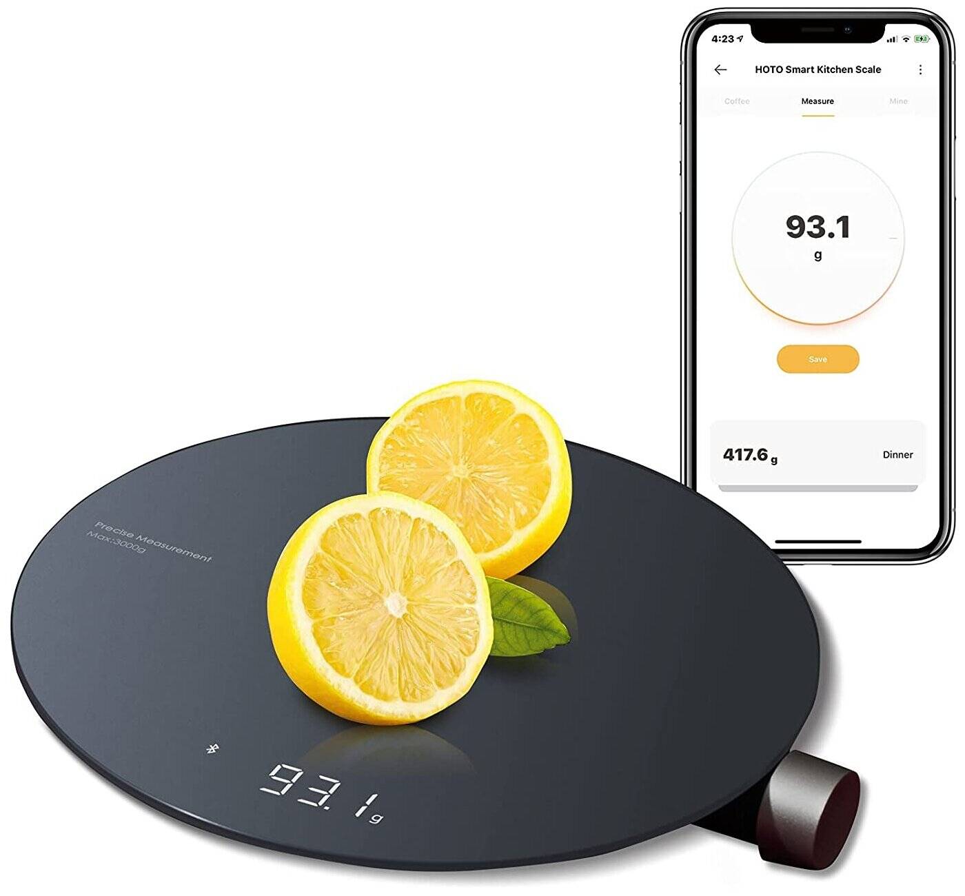 Кухонные весы Xiaomi HOTO QWCFC001 Black (Черный)