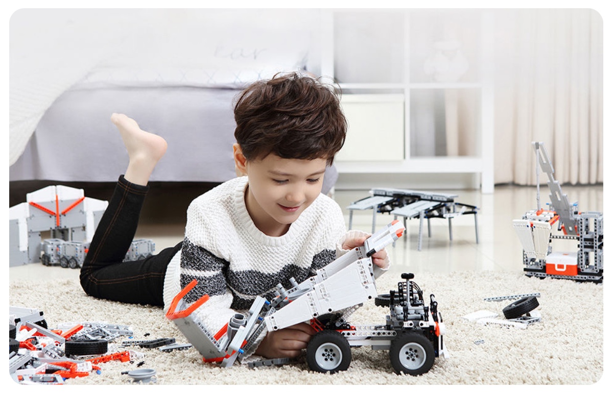 Конструктор Onebot Mine Truck (OBKSK01AIQI) White (Белый)