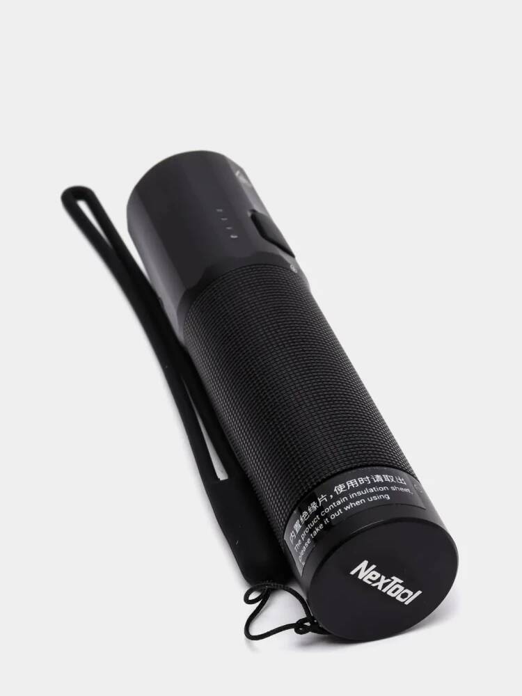 Фонарь NexTool Mini Tactical Flashlight 1200lm IPX4 - NE20069 Black (Черный) Фонарь NexTool Mini Tactical Flashlight 1200lm IPX4 - NE20069 Black (Черный)